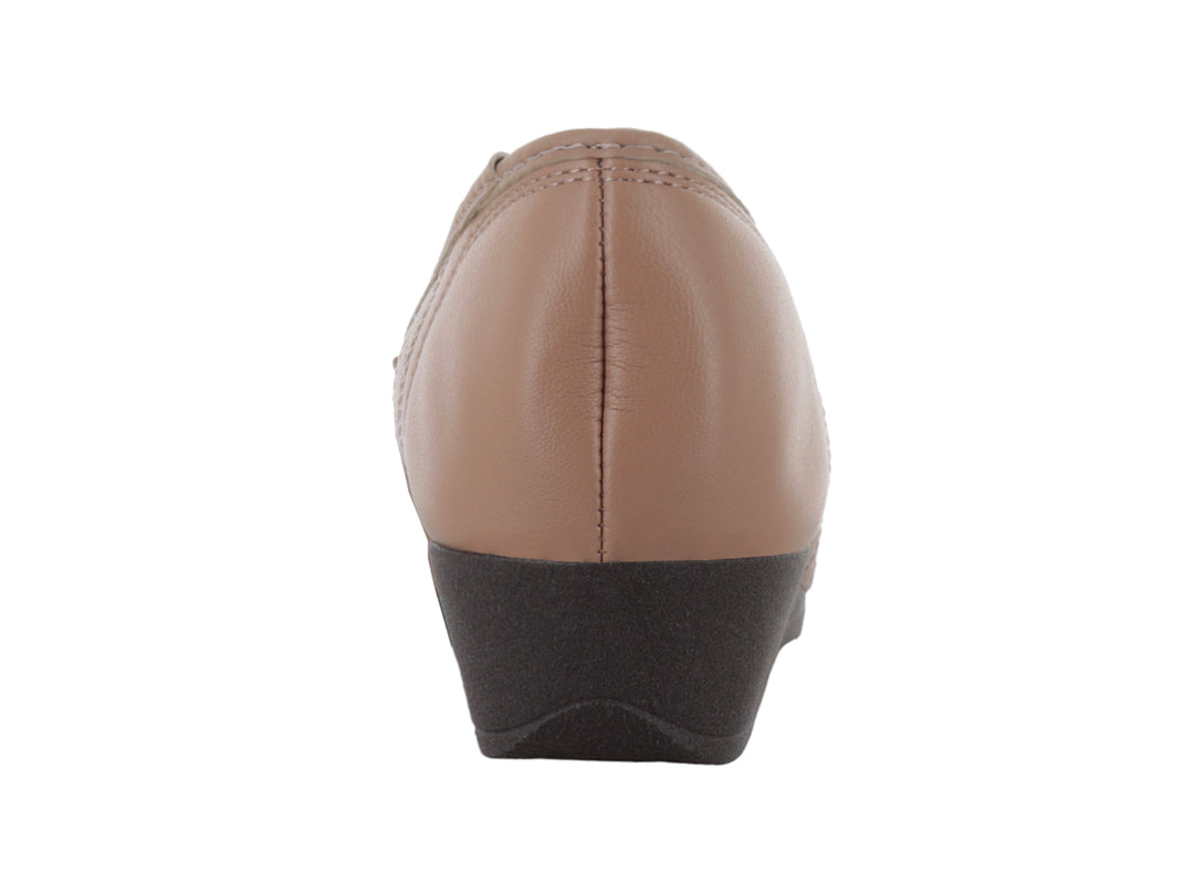 Zapatos Planos Moleca Color Nude para Mujer