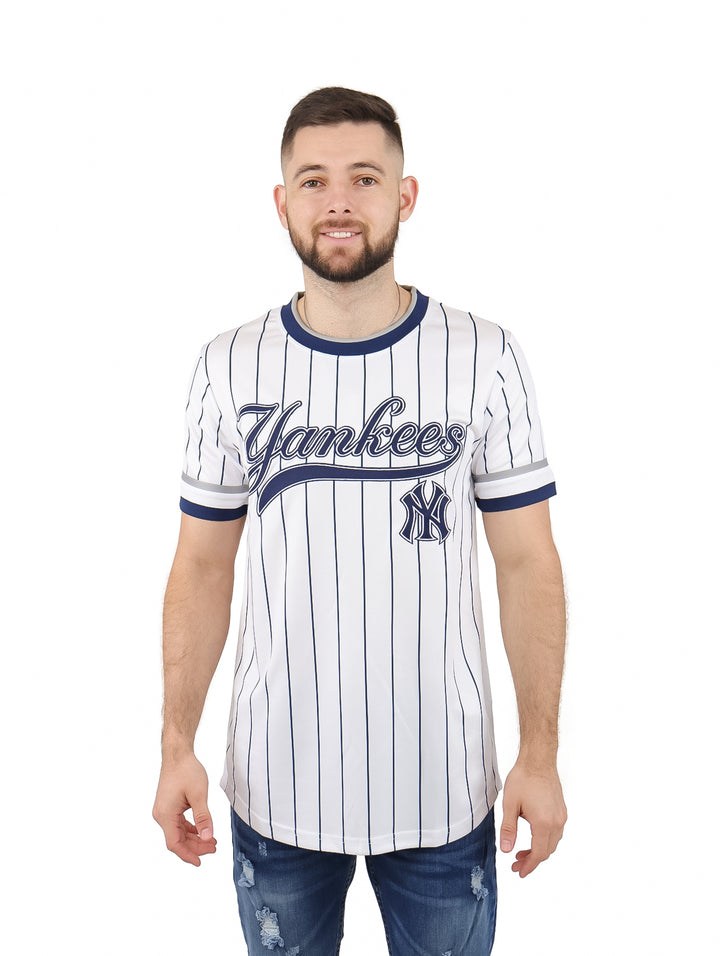 Jersey de Béisbol FEXPRO New York Yankees Blanco para Hombre
