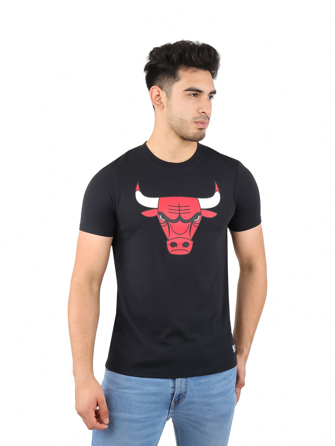 Playera Fexpro Chicago Bulls Negro para Hombre