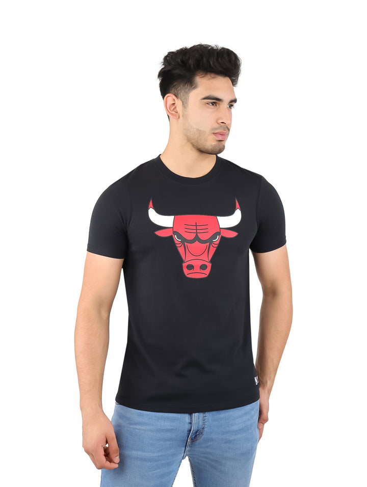 Playera Fexpro Chicago Bulls Negro para Hombre