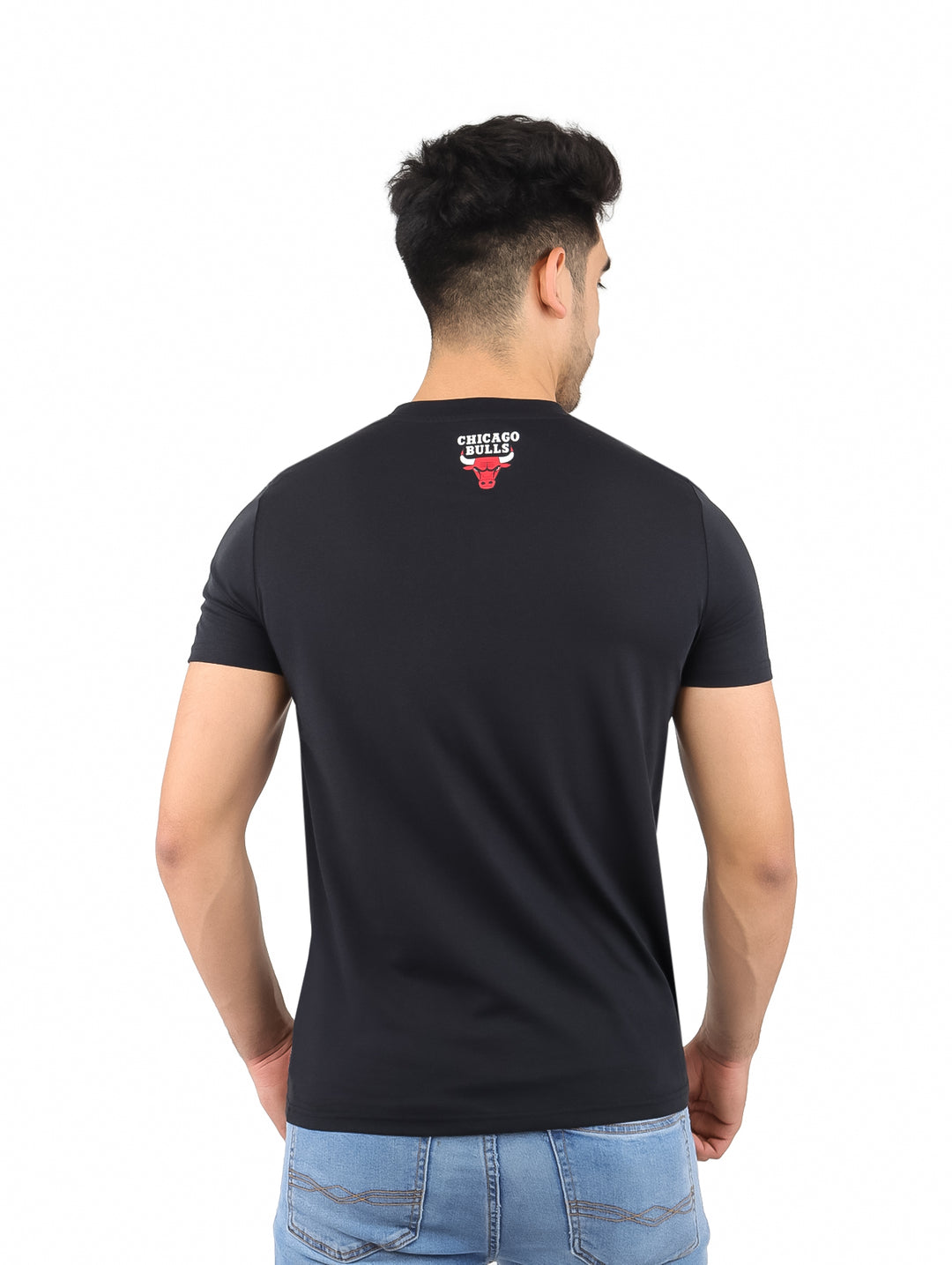 Playera Fexpro Chicago Bulls Negro para Hombre