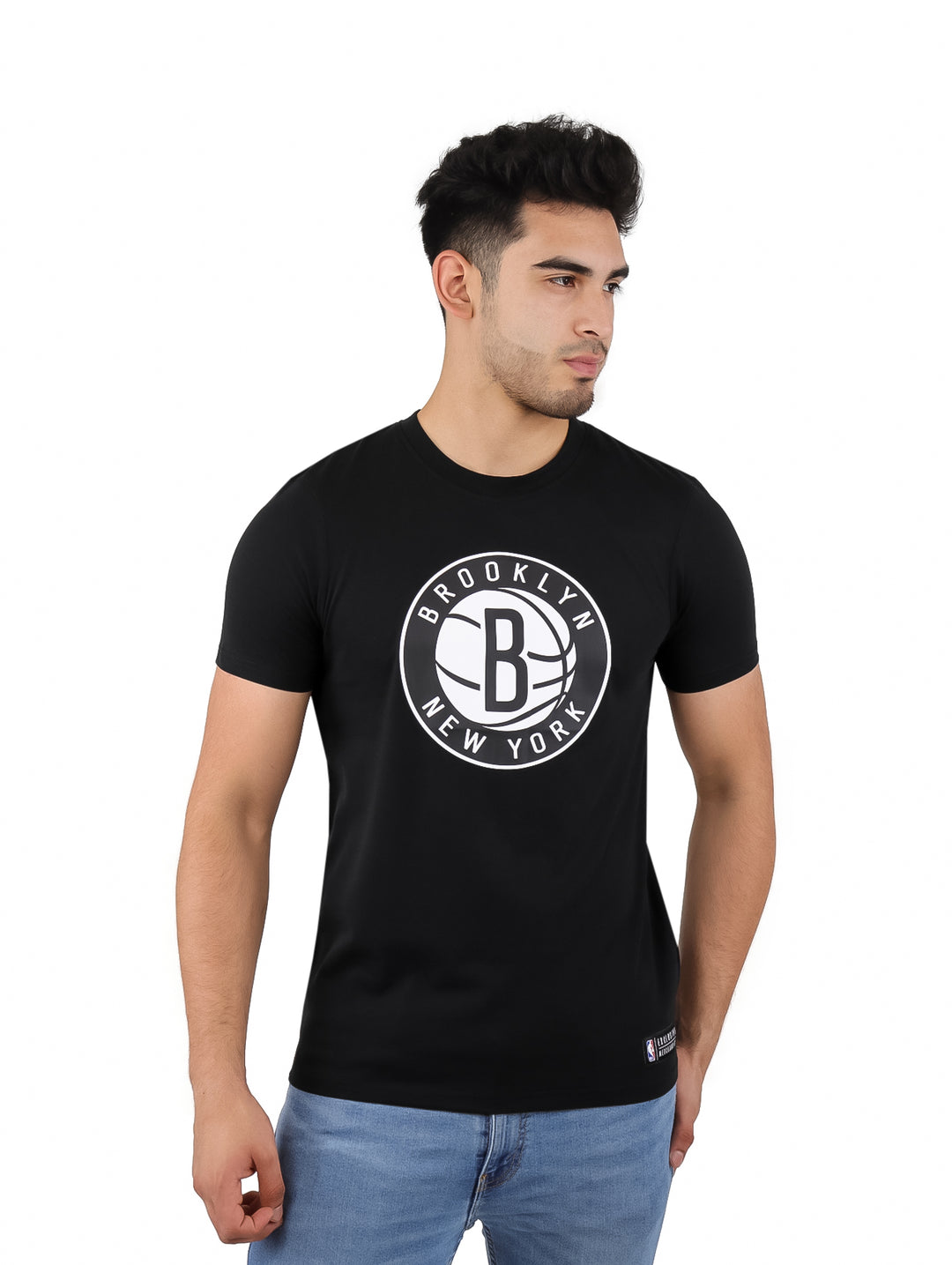 Playera FEXPRO Brooklyn Nets Negro para Hombre