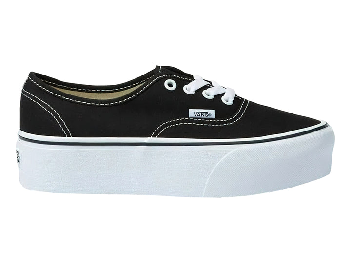 Tenis Vans Authentic Stackform Negro y Blanco para Mujer