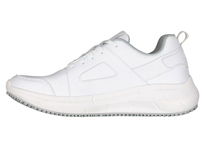 Par de tenis deportivos Charly color blanco con suela y forro interior en color gris.