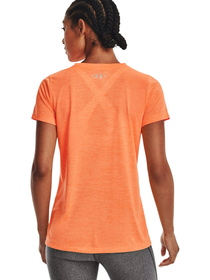 Playera Deportiva Under Armour Naranja para Mujer