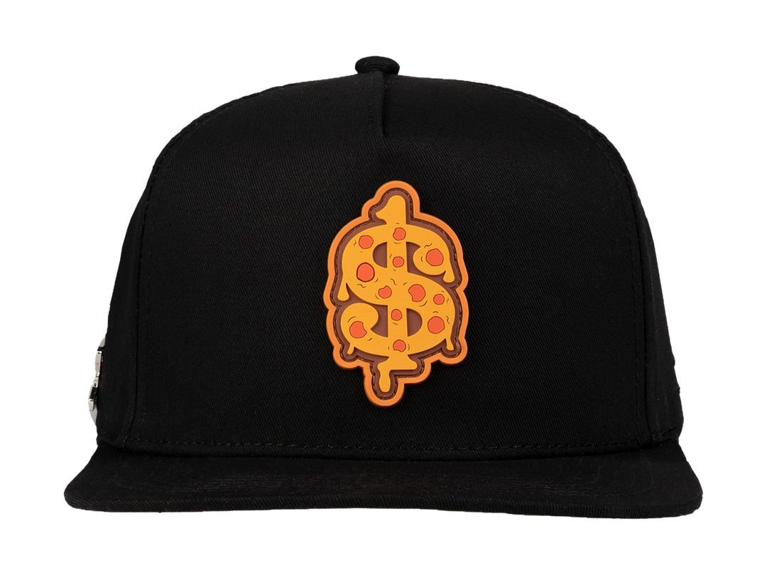 Gorra Snapback JC Hats Pizza Negro para Hombre