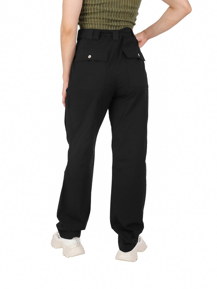 Pantalón Cargo DKNY Negro para Mujer