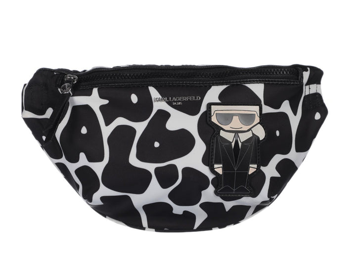 Cangurera Karl Lagerfeld Nylon Animal Print Multicolor para Mujer