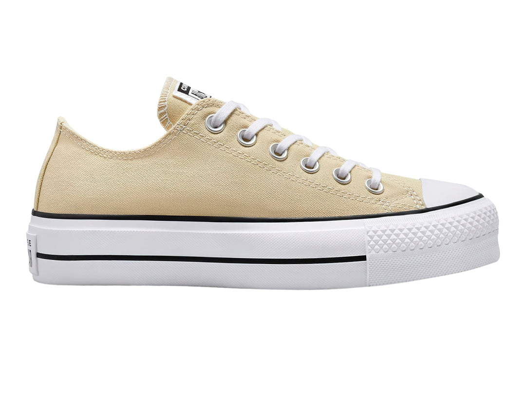 Tenis Converse Chuck Taylor All Star Lift Platform Oat Milk para Mujer