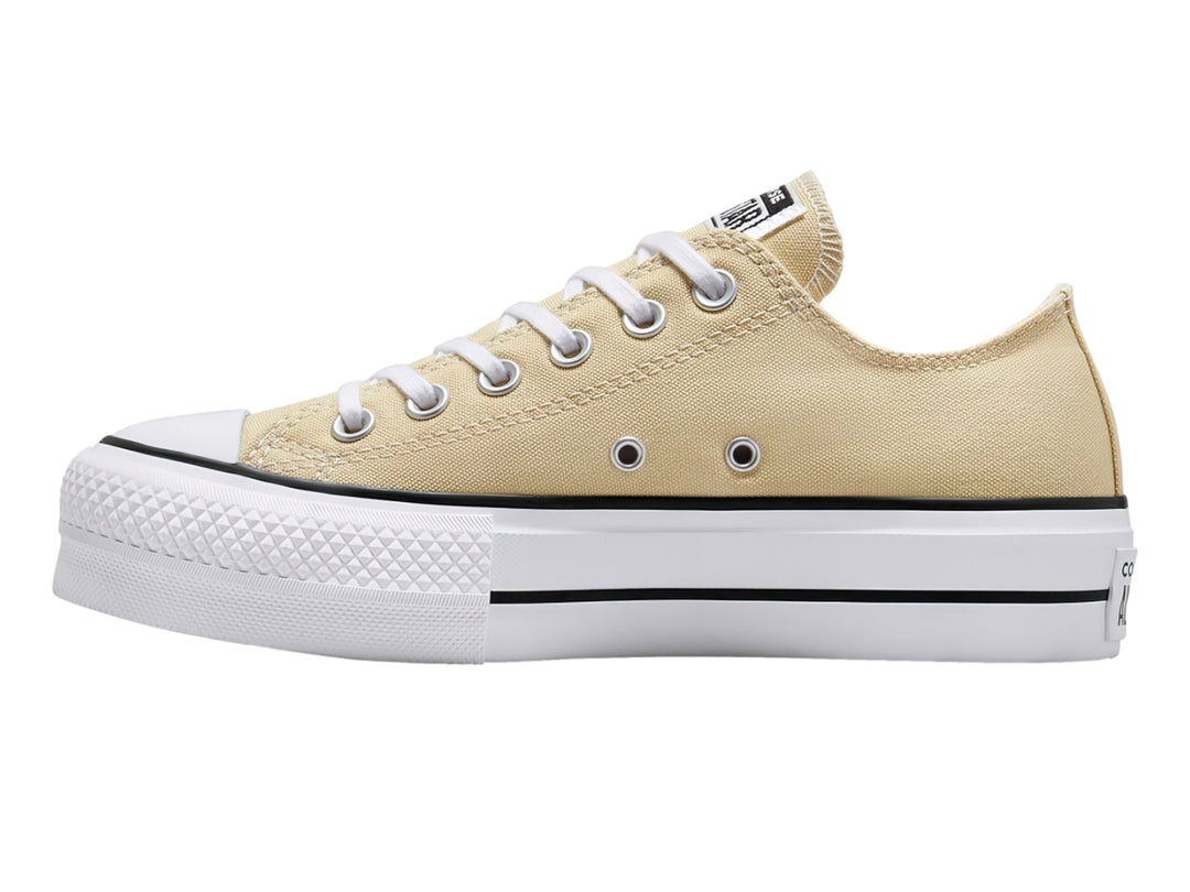 Tenis Converse Chuck Taylor All Star Lift Platform Oat Milk para Mujer