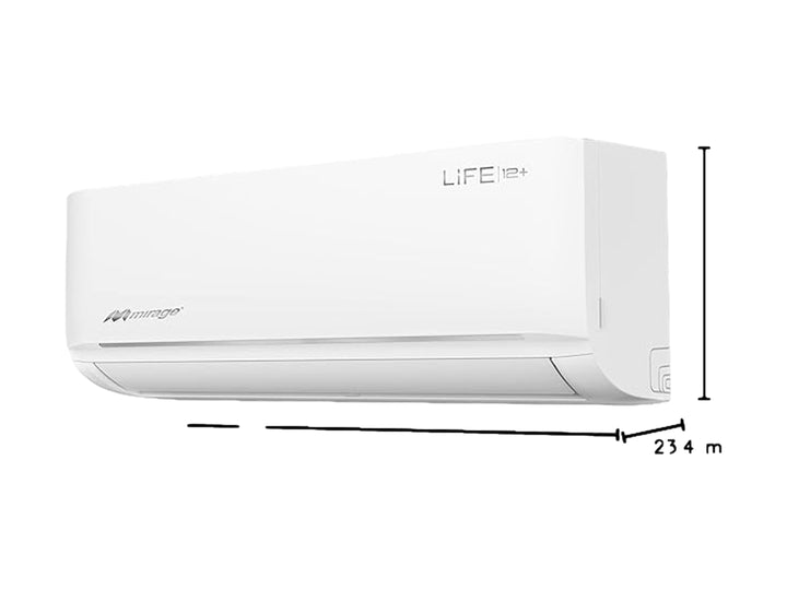Minisplit Mirage L12+ Solo Frío Blanco