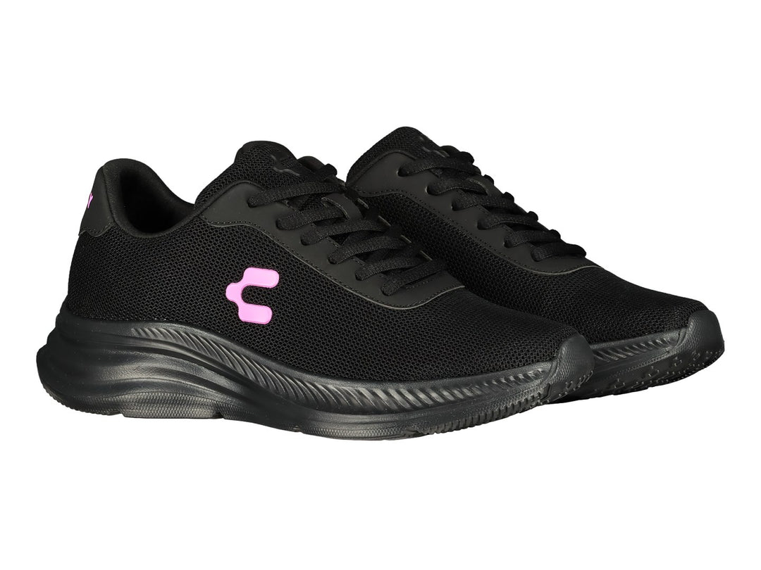Tenis Charly Negro y Rosa para Mujer
