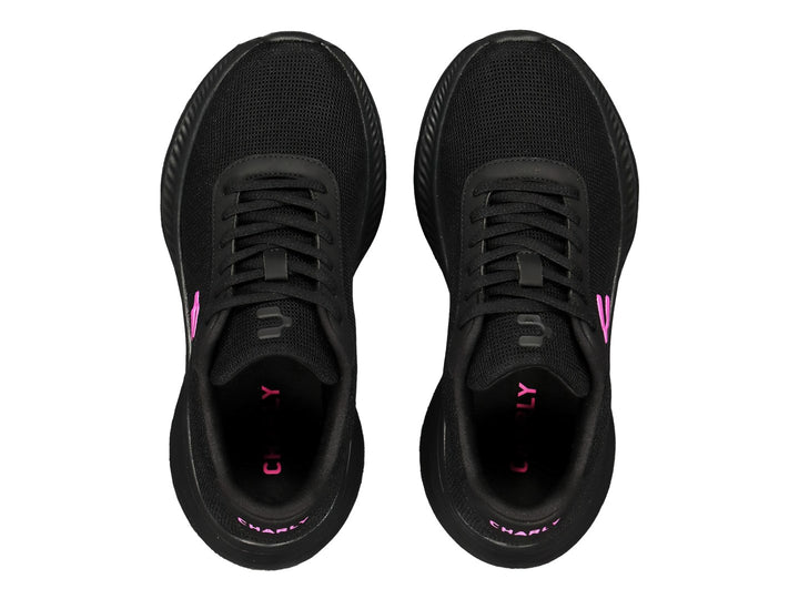 Tenis Charly Negro y Rosa para Mujer