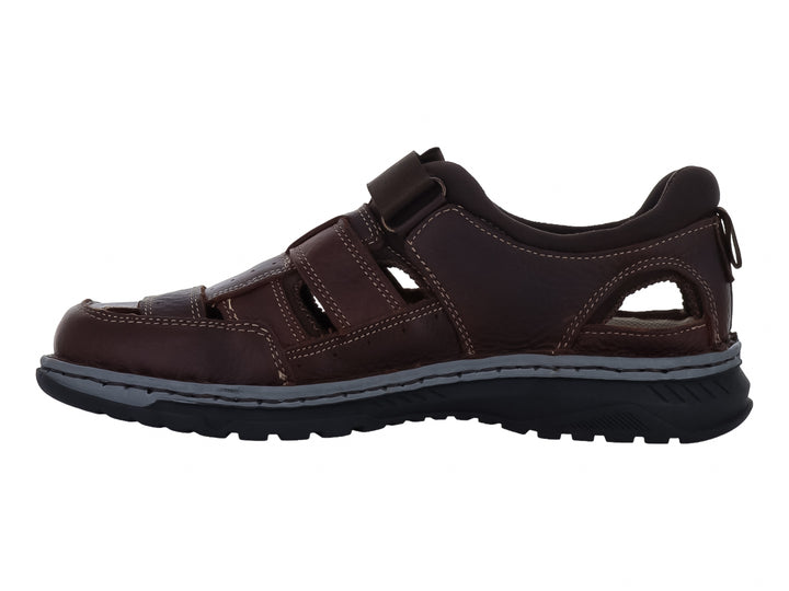 Sandalias Formales Lobo Solo Color Café para Hombre
