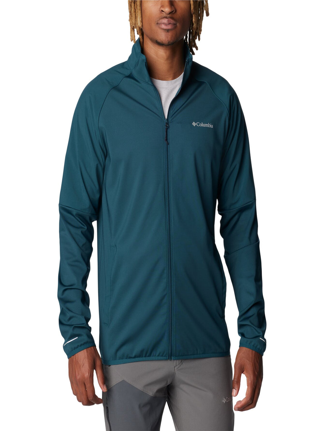 Sudadera Columbia Mesa Knit Azul Petróleo para Hombre