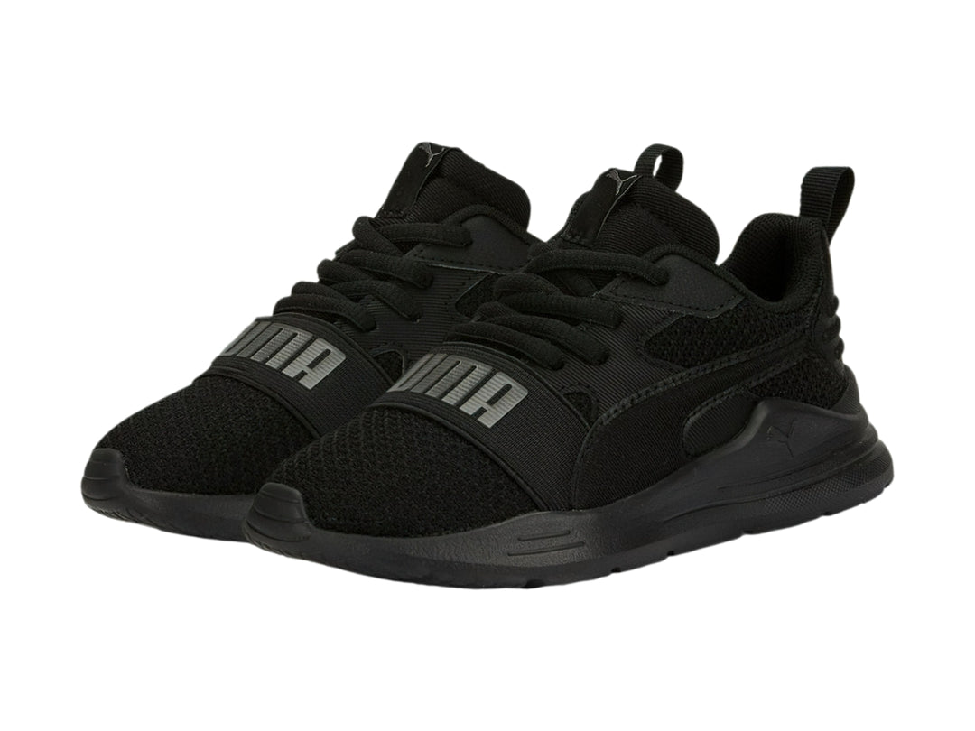 Tenis PUMA Wired Run Pure Negro para Niño