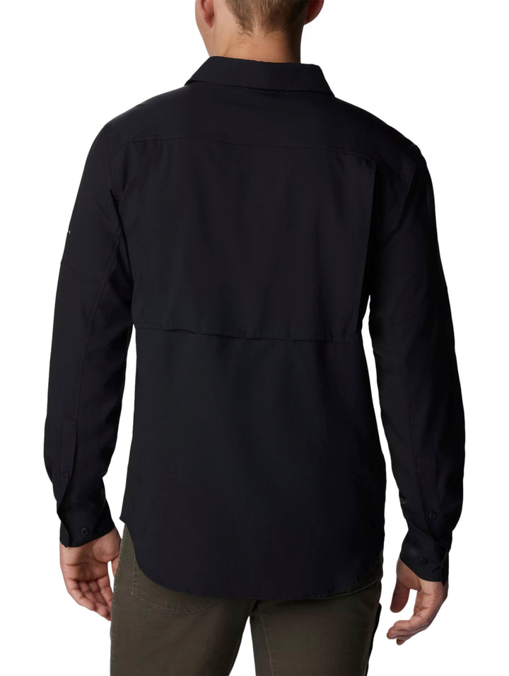 Camisa Columbia Silver Ridge Utility Lite Negro para Hombre
