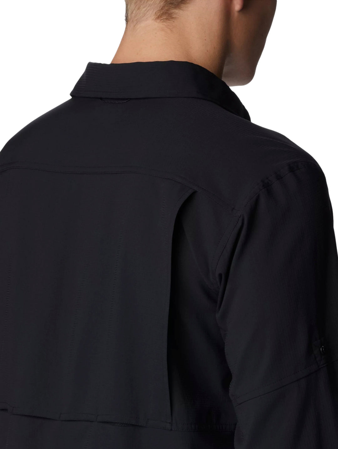 Camisa Columbia Silver Ridge Utility Lite Negro para Hombre
