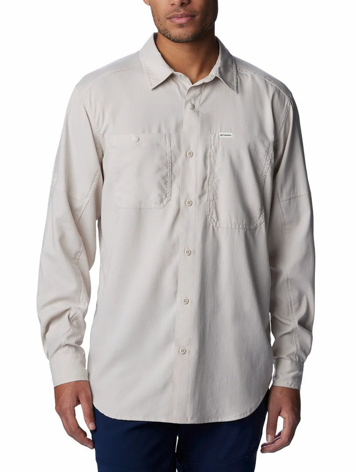 Camisa Columbia Silver Ridge Utility Lite Beige para Hombre
