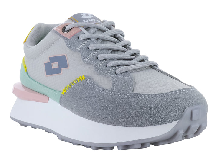 Tenis Lotto Novaro Gris para Mujer