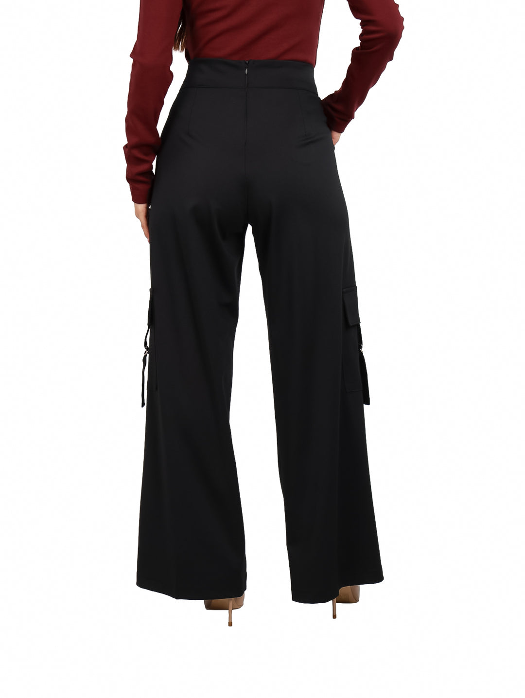Pantalón Cargo XIXI Negro para Mujer