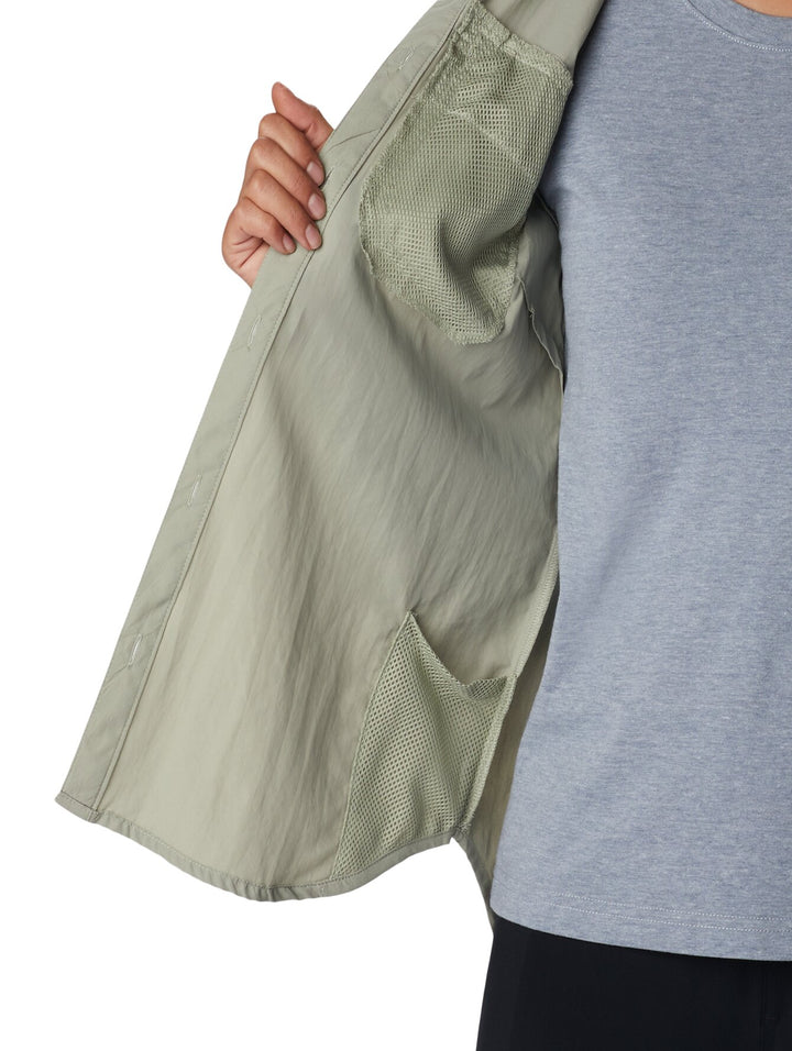 Columbia Camisa Silver Ridge 3.0 Manga Larga Safari para Mujer