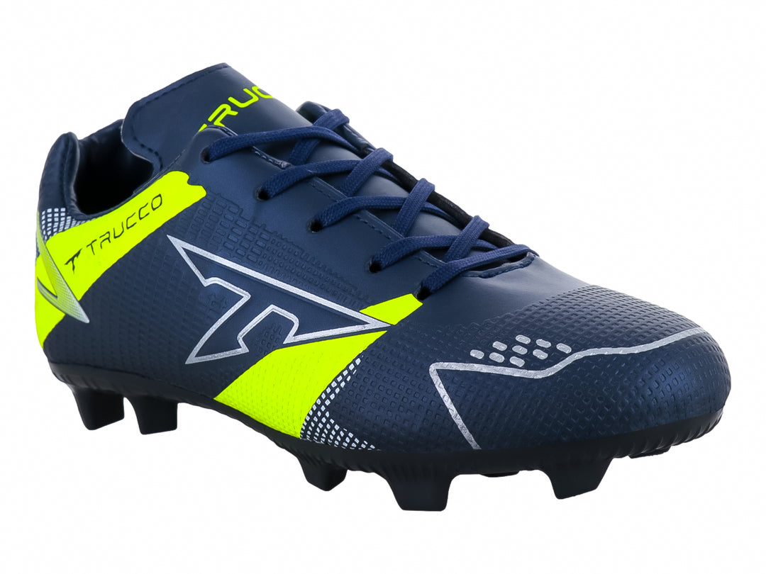 Tenis de Fútbol Leon Trucco Marino y Verde para Niño