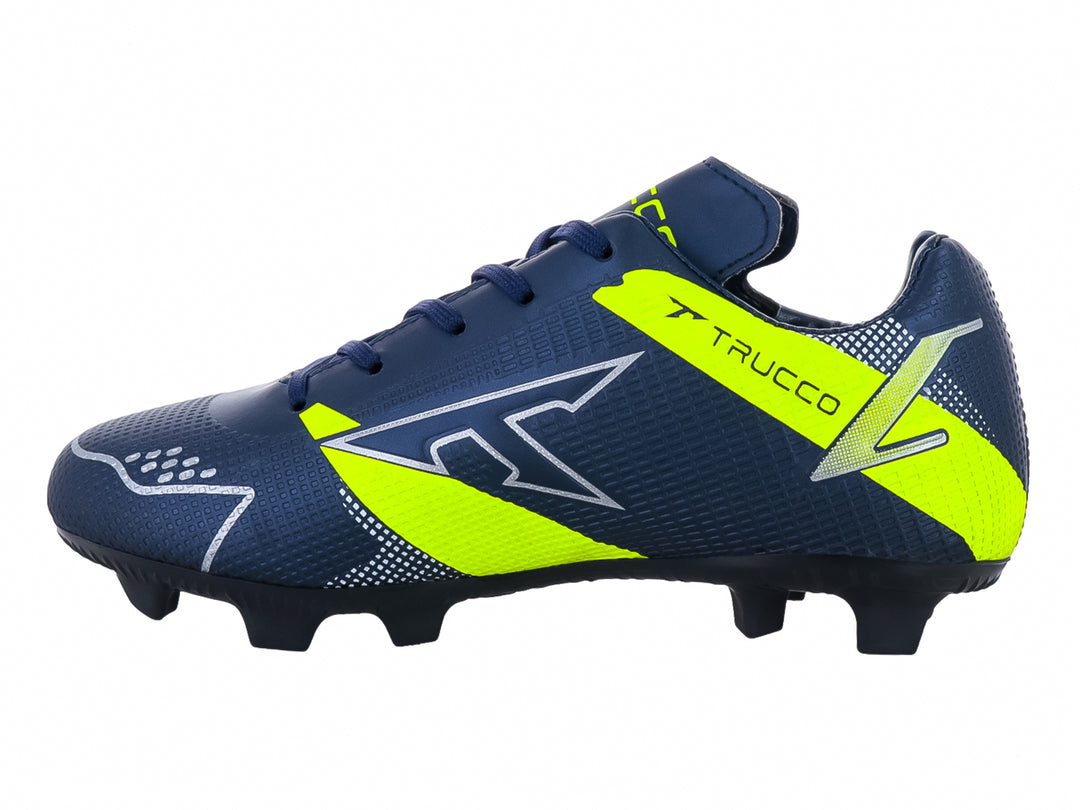 Tenis de Fútbol Leon Trucco Marino y Verde para Niño