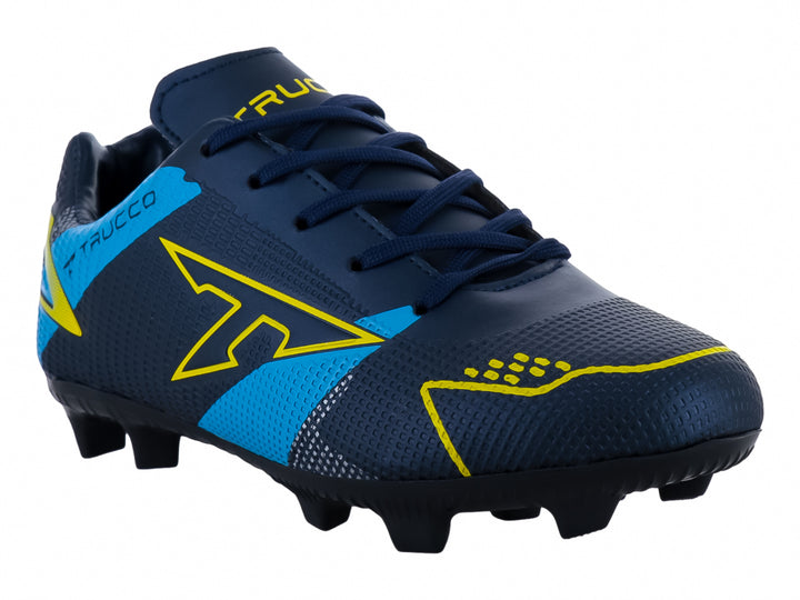Tenis de Fútbol Leon Trucco Marino Amarillo Azul para Niño
