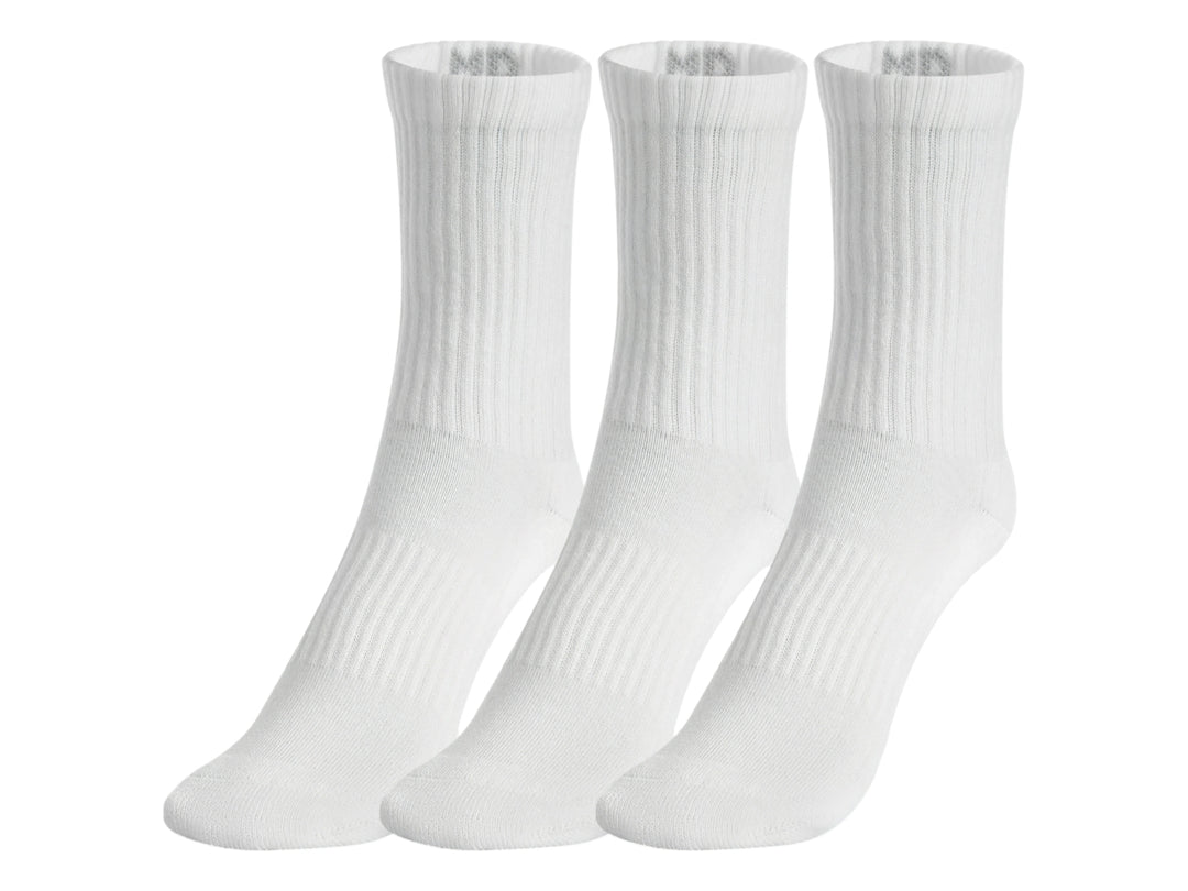 Calcetines Under Armour Core Pack 3 Blanco Unisex