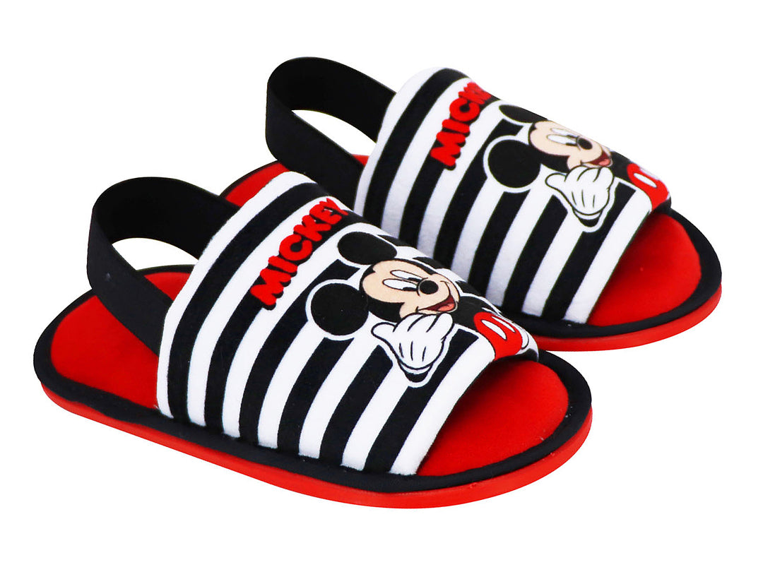 Pantuflas ARRA Mickey Mouse Rojo/Blanco para Nino