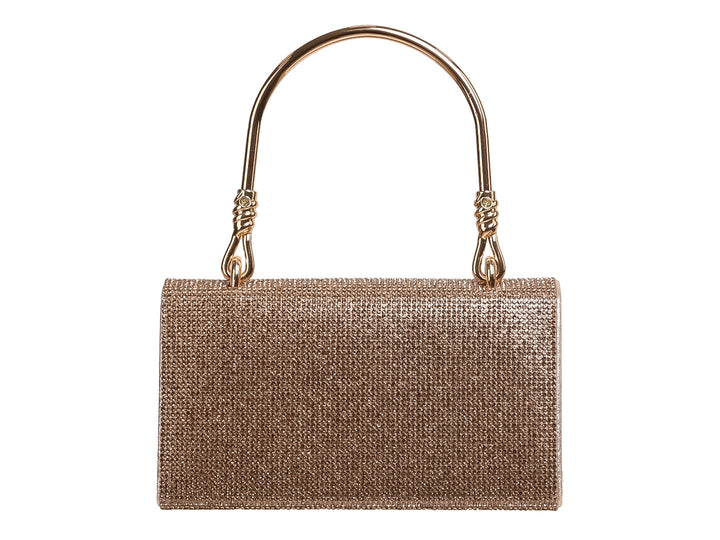 Bolsa de Fiesta MM Bolsas Color Oro para Mujer