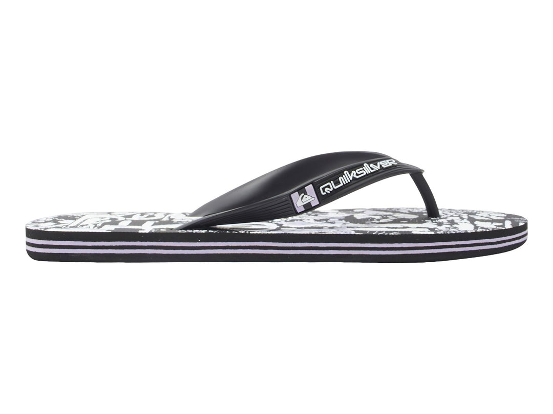 Sandalias Quiksilver Molokai Art Color Negro para Hombre