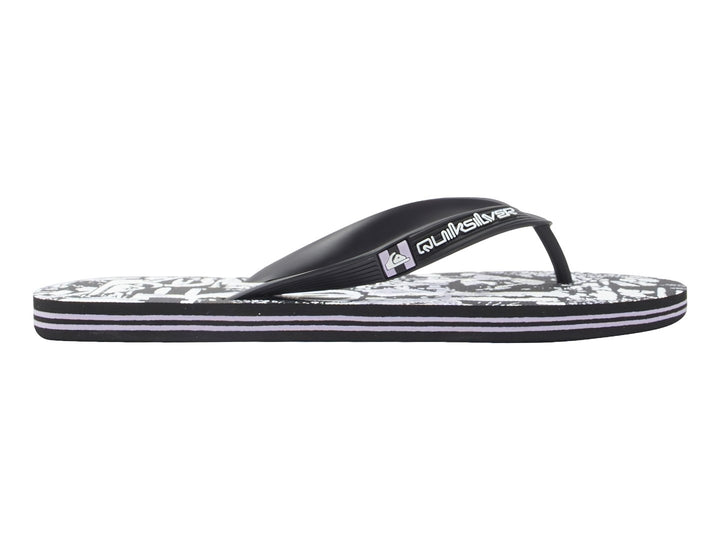 Sandalias Quiksilver Molokai Art Color Negro para Hombre