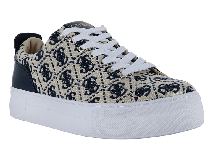 Tenis Guess Gianel Ivory para Mujer
