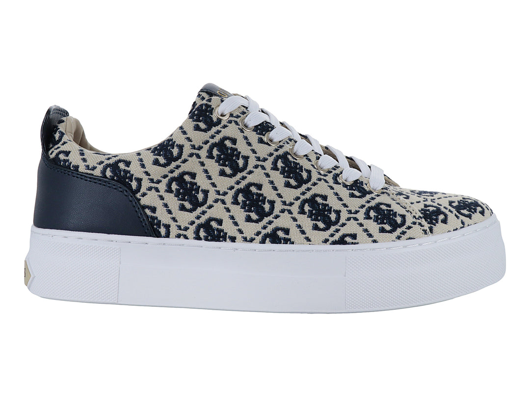 Tenis Guess Gianel Ivory para Mujer