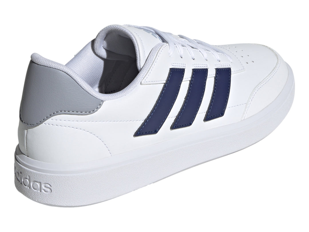Tenis Adidas Courtblock Blanco y Azul para Hombre