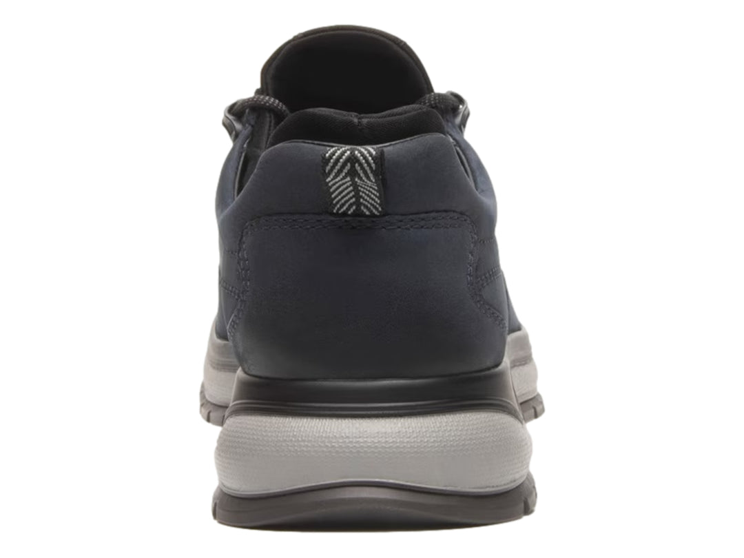 Zapato casual Flexi Randall Country en color azul marino con suela gris y negra para hombre.