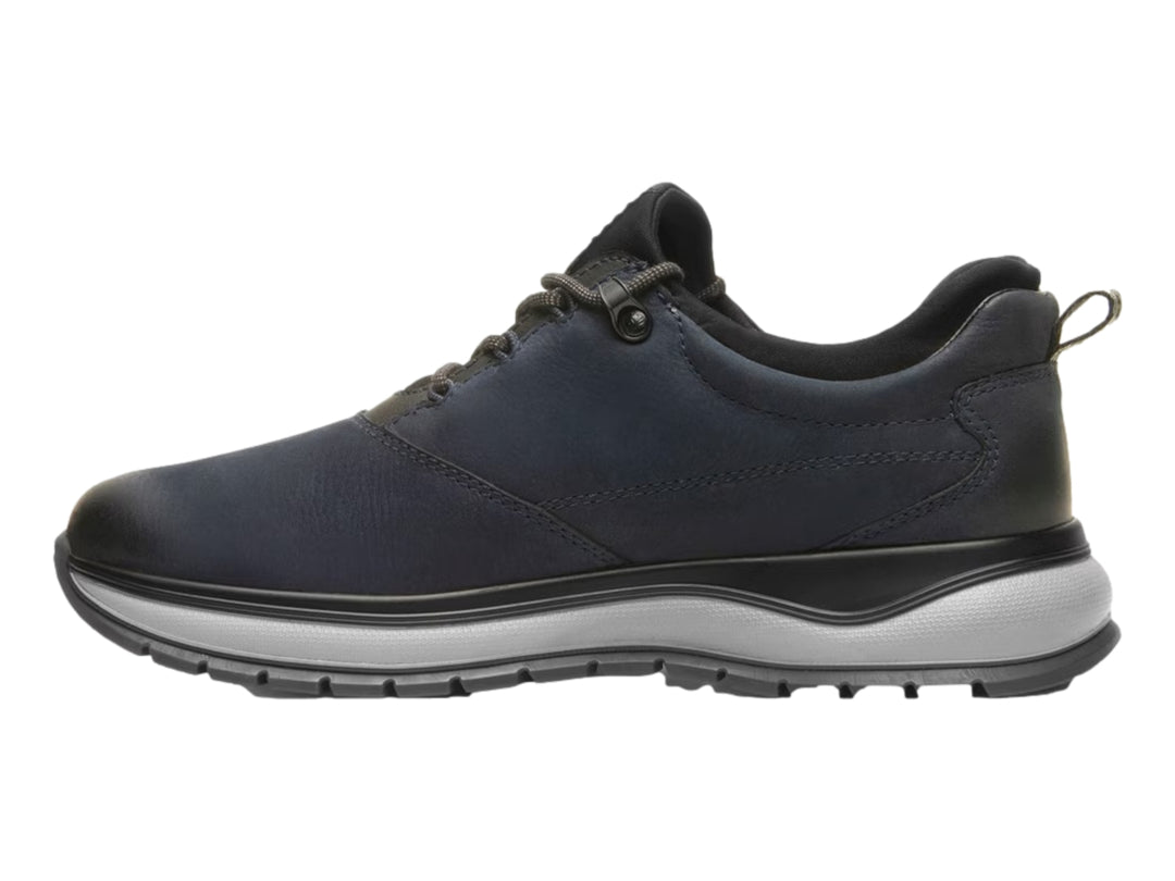 Zapato casual Flexi Randall Country en color azul marino con suela gris y negra para hombre.