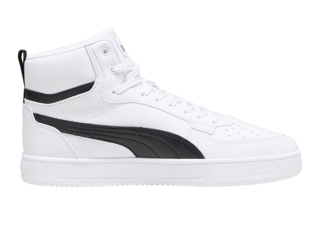 Tenis PUMA Caven 2.0 Mid Blanco, Negro y Oro para Hombre