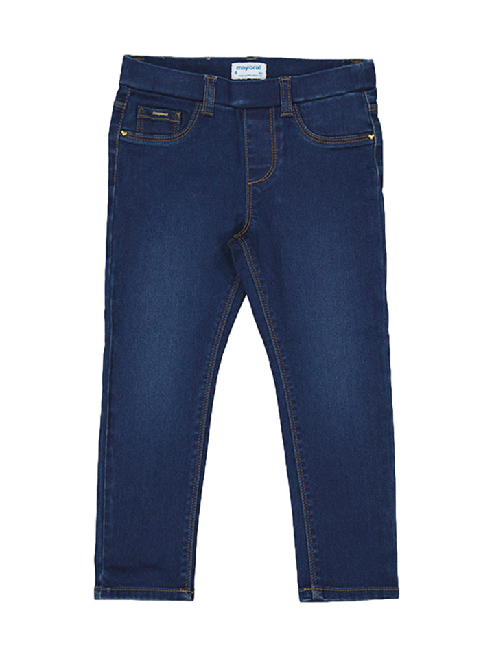 Pantalón Tejano Mayoral Azul Oscuro para Niña