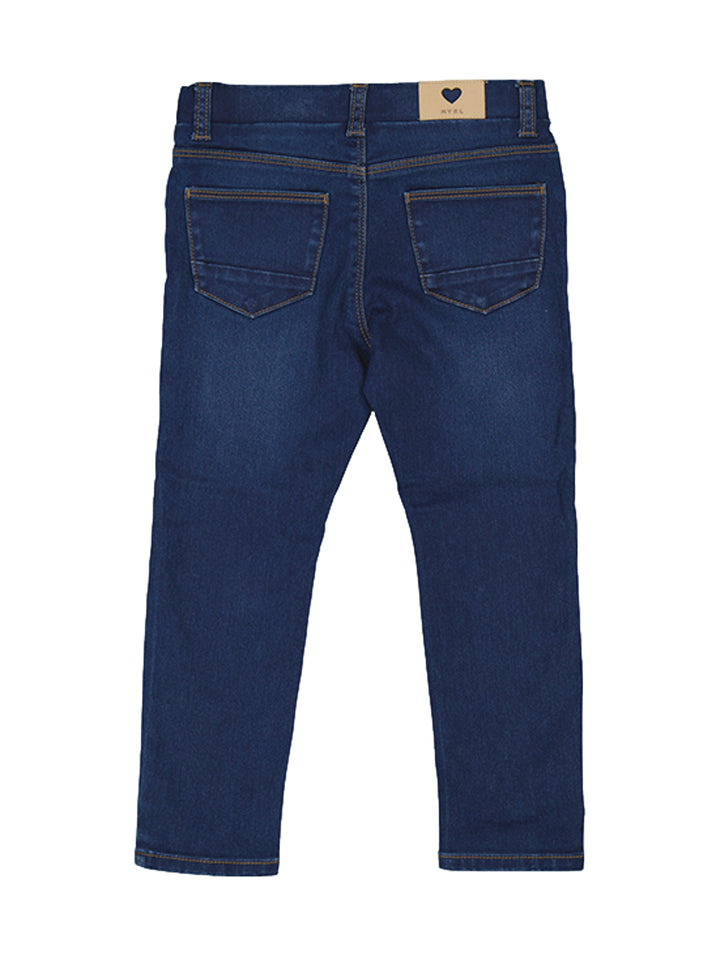 Pantalón Tejano Mayoral Azul Oscuro para Niña