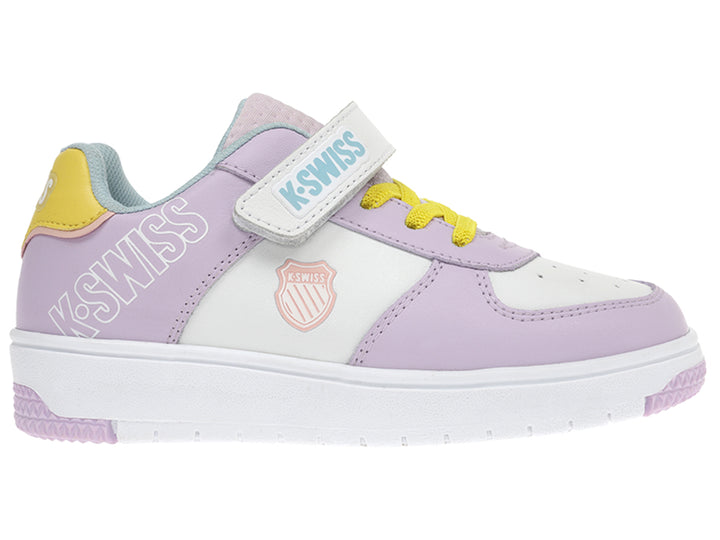 Tenis K-Swiss Salt 2 Blanco y Lila para Nino