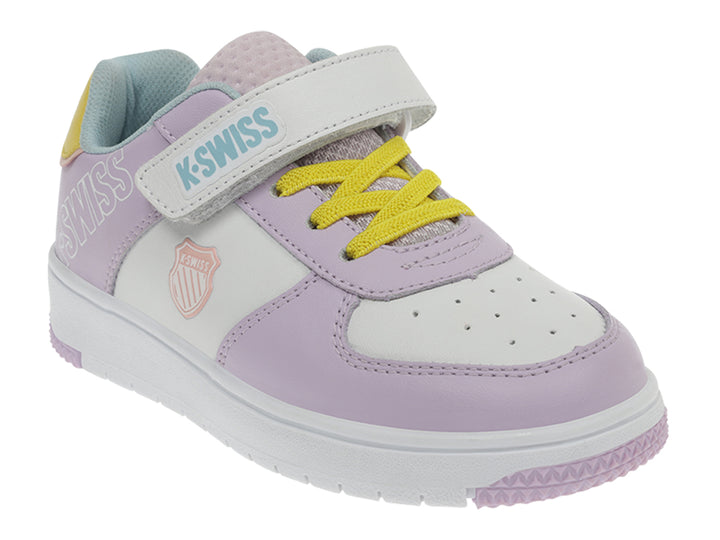 Tenis K-Swiss Salt 2 Blanco y Lila para Nino