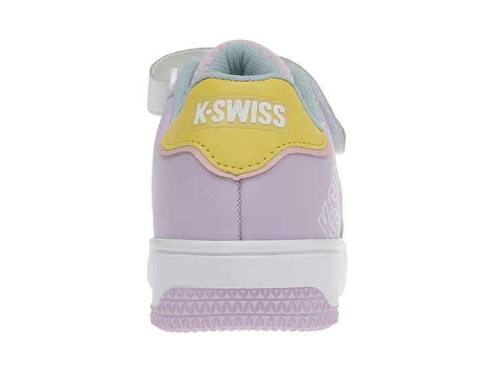 Tenis K-Swiss Salt 2 Blanco y Lila para Nino