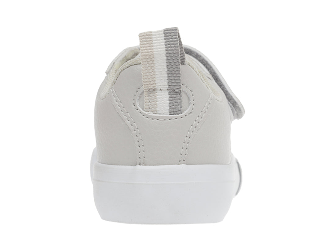 Tenis K-SWISS Mini Trinity Blanco y Gris para Niño