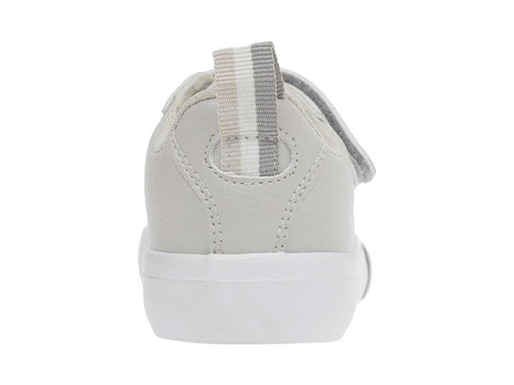 Tenis K-SWISS Mini Trinity Blanco y Gris para Niño