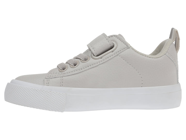 Tenis K-SWISS Mini Trinity Blanco y Gris para Niño