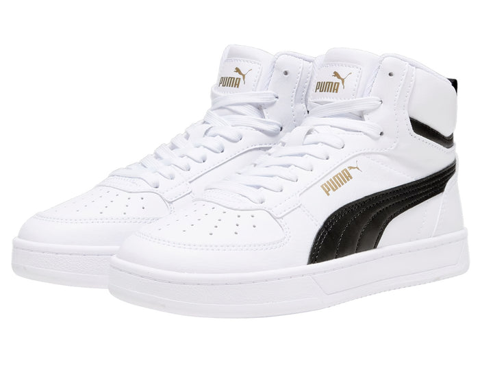 Tenis PUMA Caven 2.0 Mid Blanco y Negro para Niño