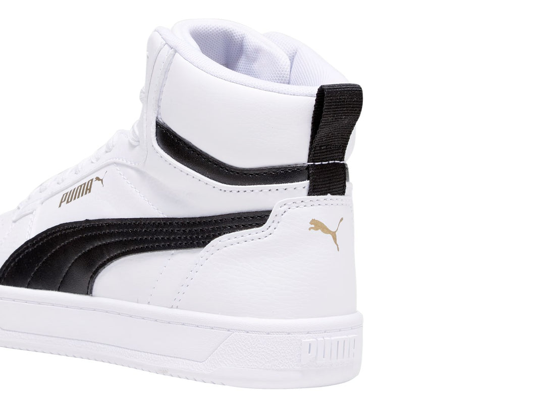 Tenis PUMA Caven 2.0 Mid Blanco y Negro para Niño